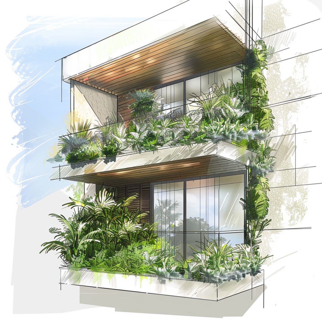 Balcony Planstcaping for Homes & Condo Units