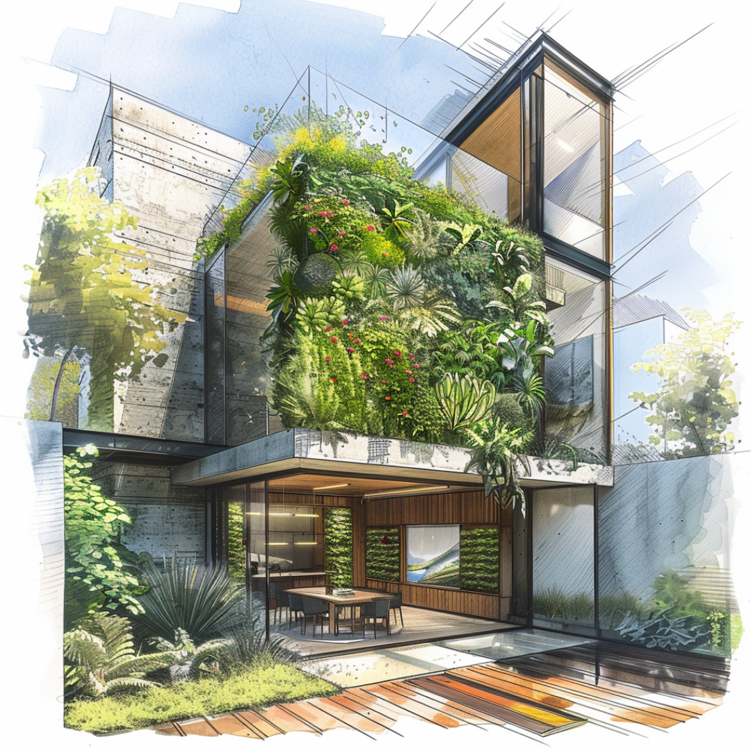 Curated Greenwall for Homes & Condo Units
