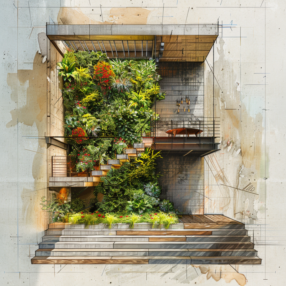 Curated Greenwall for Homes & Condo Units