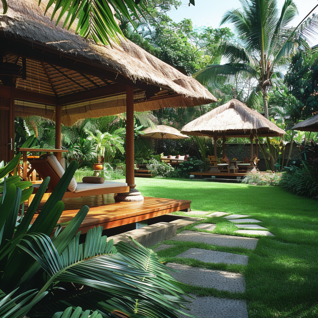 Bespoke Lush Tropical Design for Home Gardens & Yards