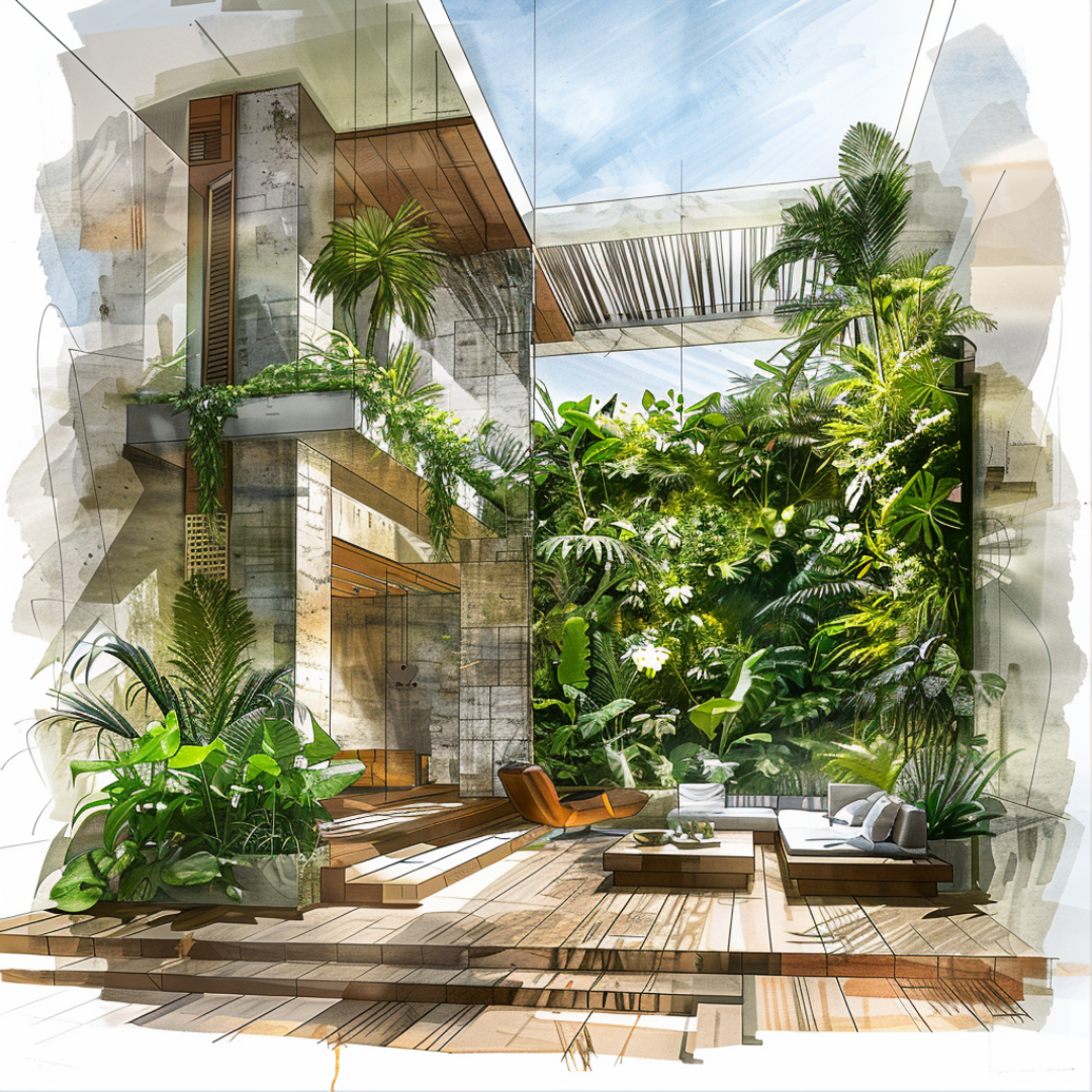 Curated Greenwall for Homes & Condo Units