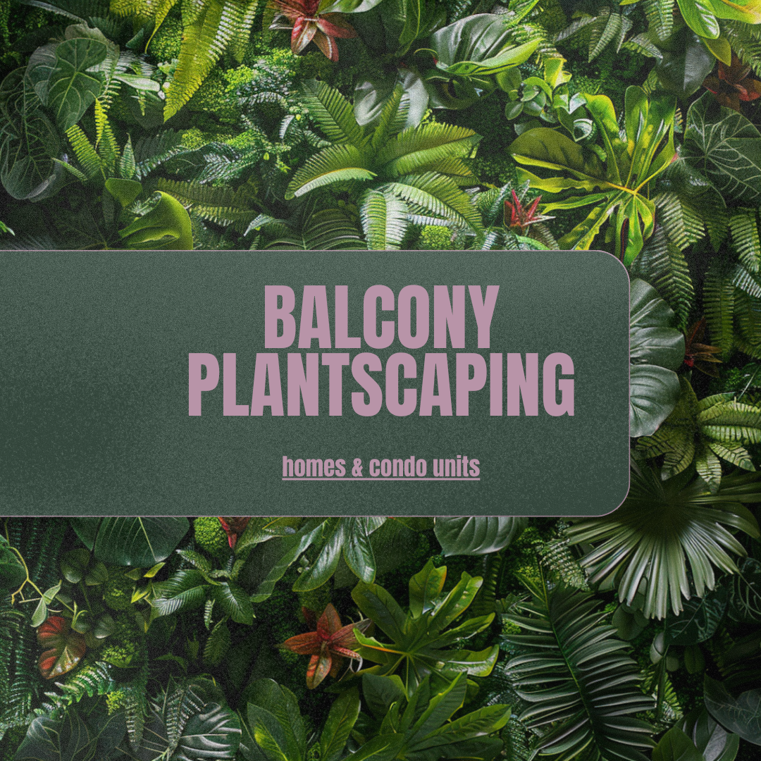Balcony Plantscaping for Homes & Condo Units