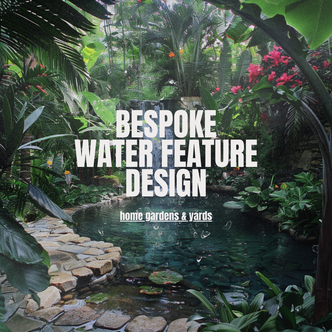 Bespoke Water Feature Design for Home Gardens & Yards