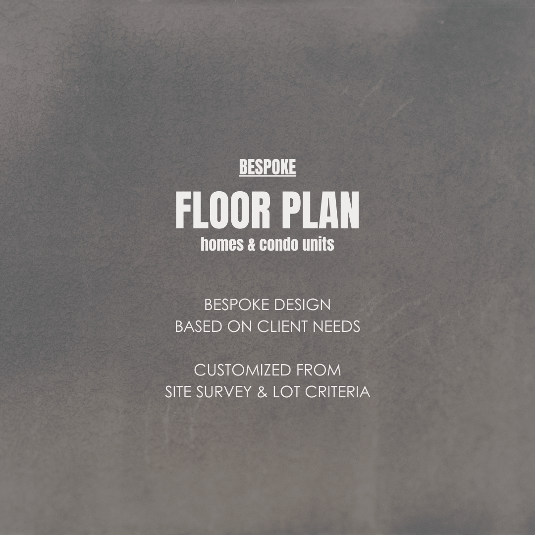 Bespoke Floor Plans for Homes & Condo Units