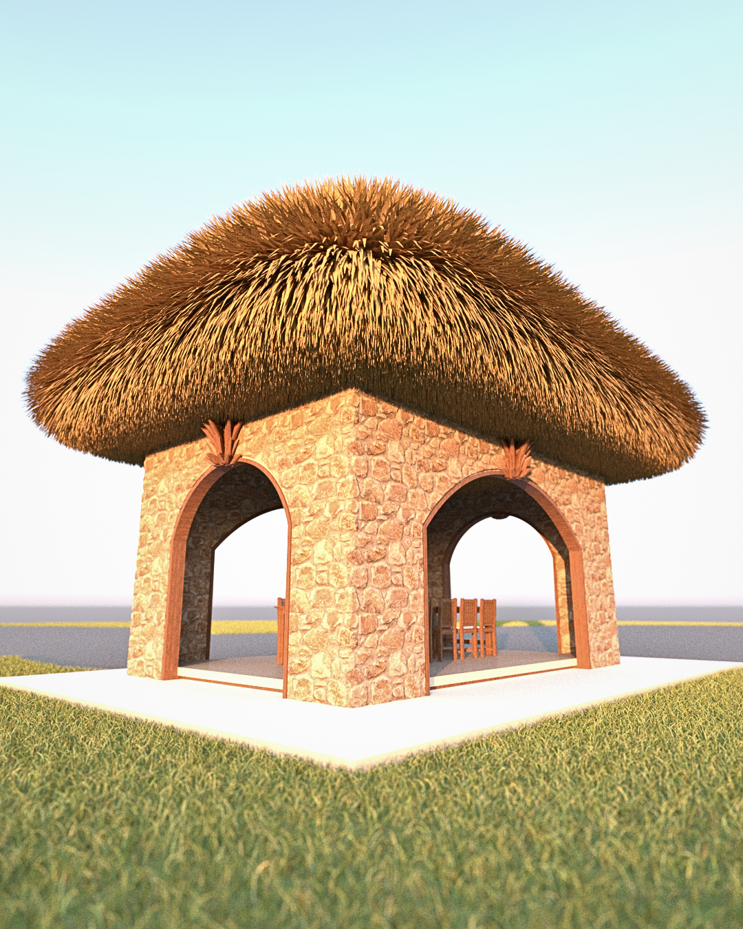Coffee Crumble Gazebo