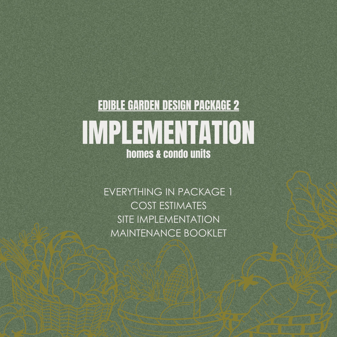 Edible Garden Design for Homes & Condo Units