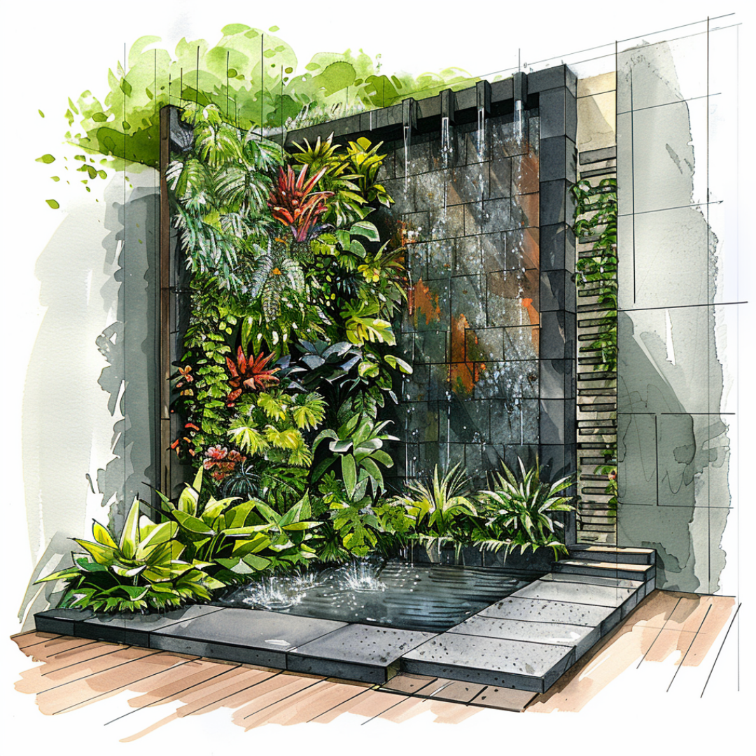 Curated Greenwall for Homes & Condo Units