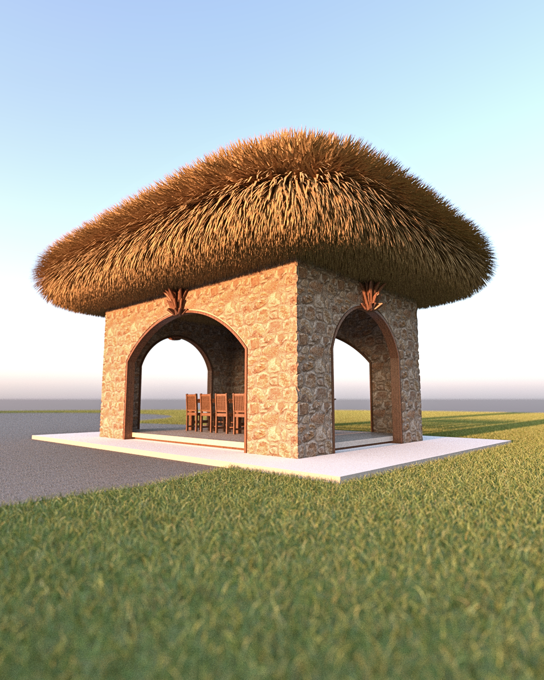 Coffee Crumble Gazebo