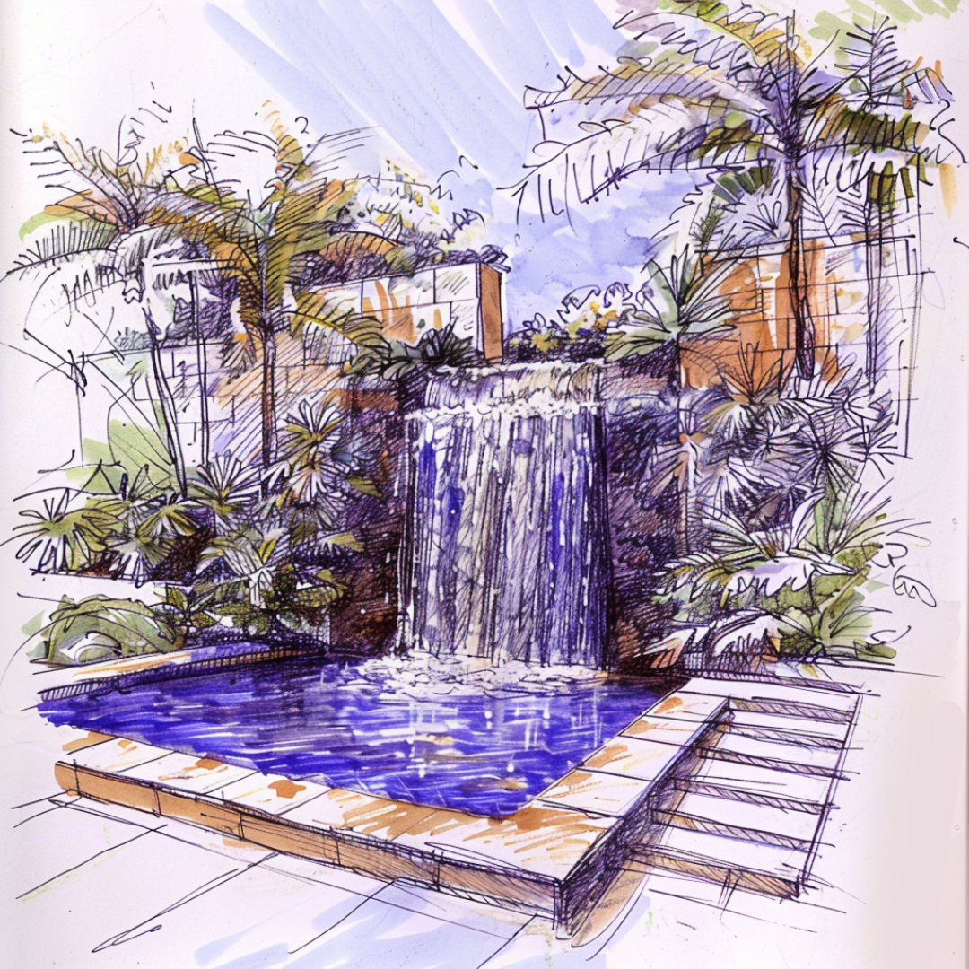 Bespoke Water Feature Design for Home Gardens & Yards