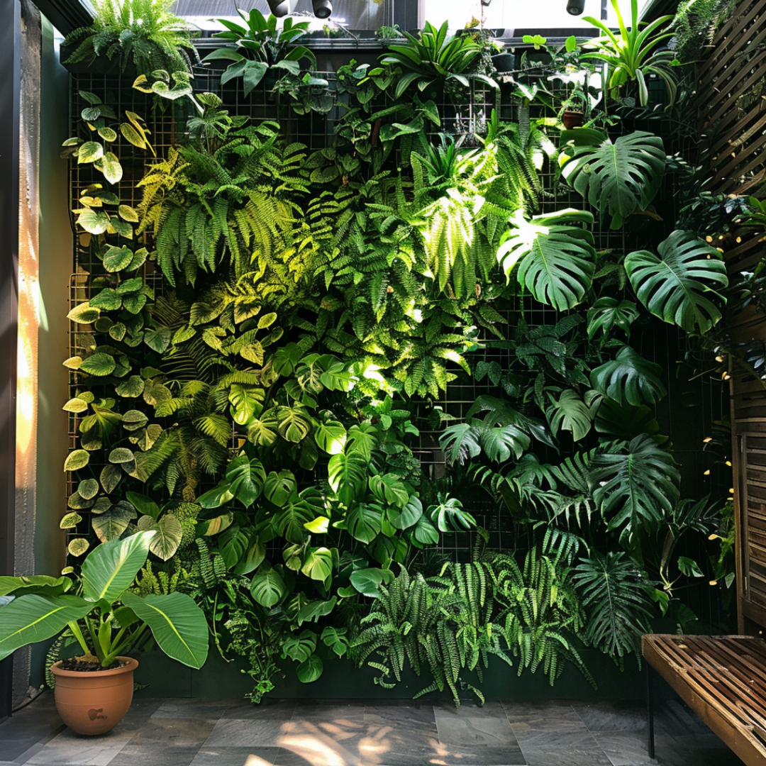 Curated Greenwall for Homes & Condo Units