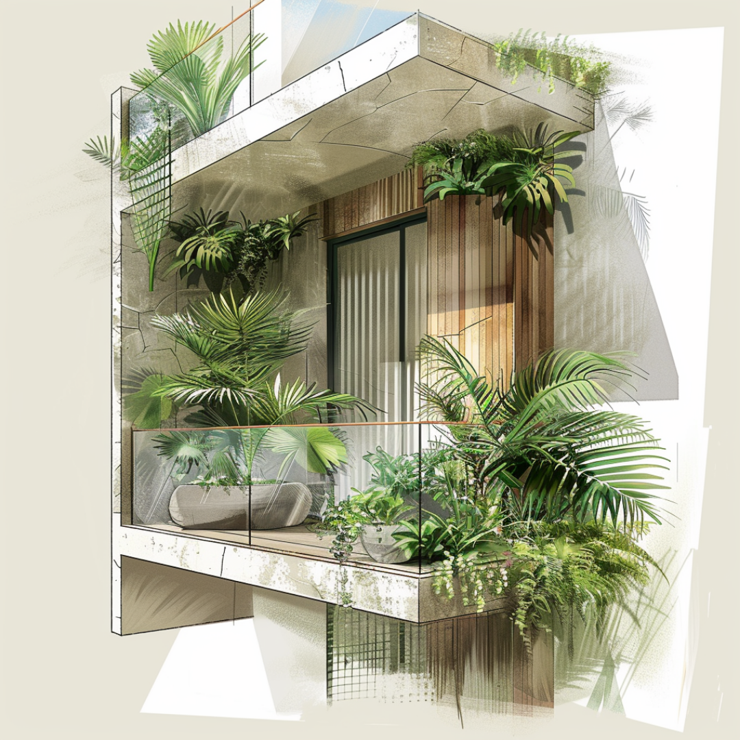 Balcony Planstcaping for Homes & Condo Units