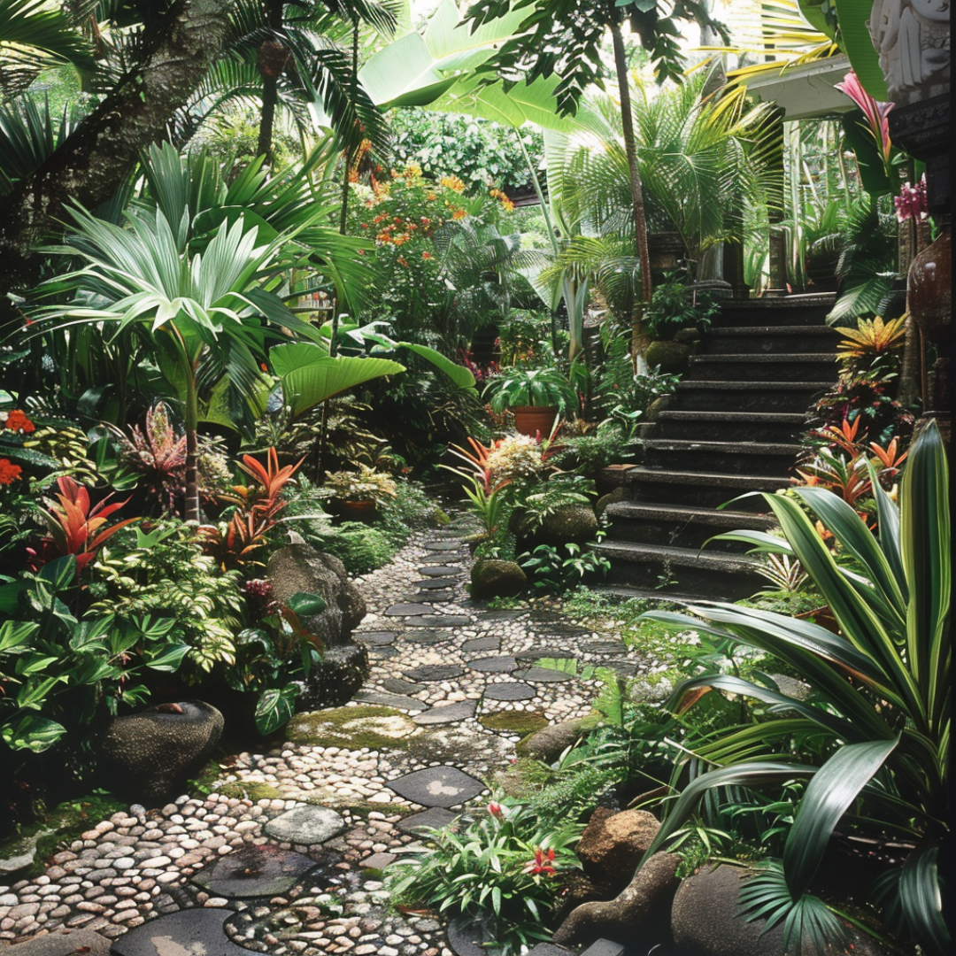 Tropical Plantscaping for Home Gardens & Yards