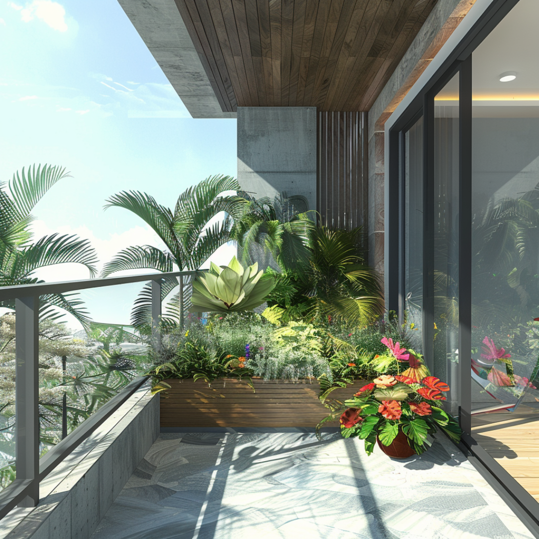 Balcony Planstcaping for Homes & Condo Units