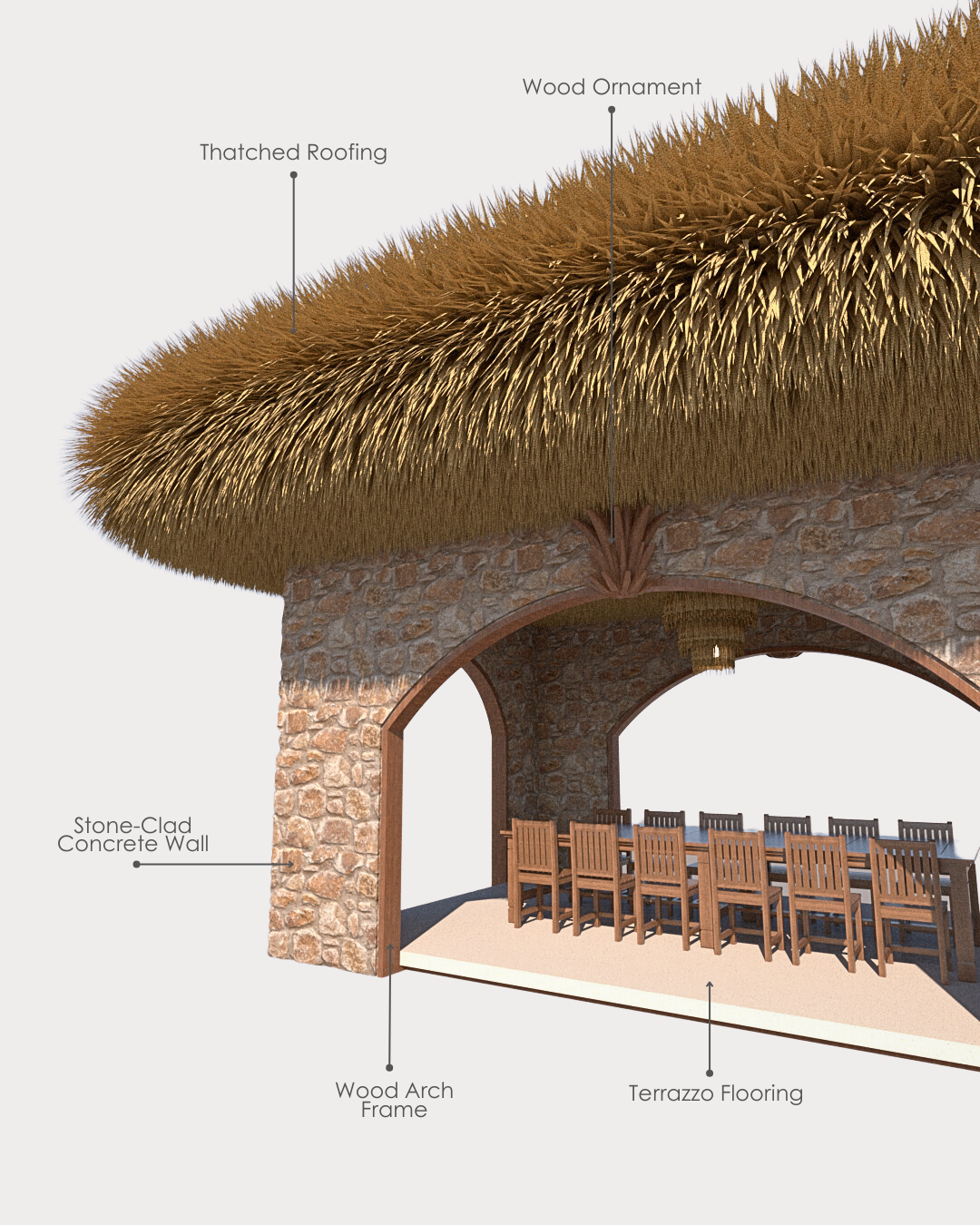 Coffee Crumble Gazebo