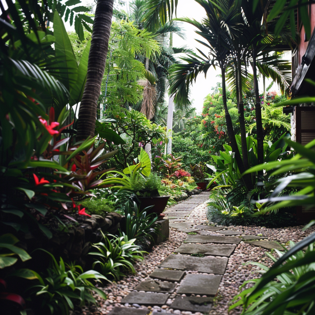 Tropical Plantscaping for Home Gardens & Yards